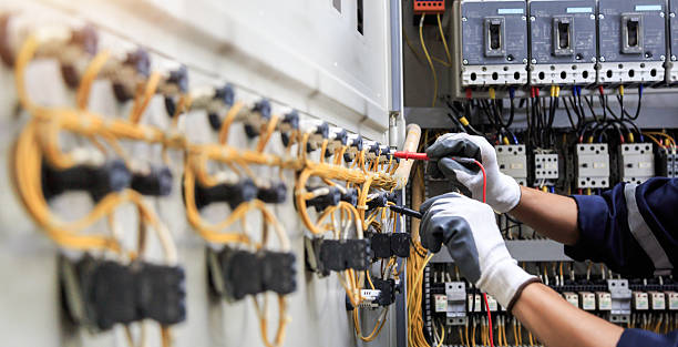 Professional Electrician technician working in Royal Palm Beach, FL